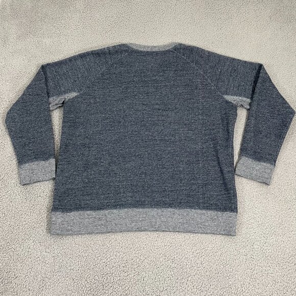 Grayers Athletics Sweatshirt Men XL Blue Pullover Pocket Crewneck - Picture 3 of 7